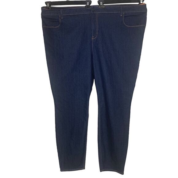 Old Navy NWOT Women's Jeans SIze 28 Blue Super Skinny Mid-Rise - Picture 1 of 8